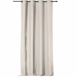 Rideaux Et Voilage|Rideaux Et Voilage>Camif Rideau coton Loïs - - 135 x 260 cm Lin