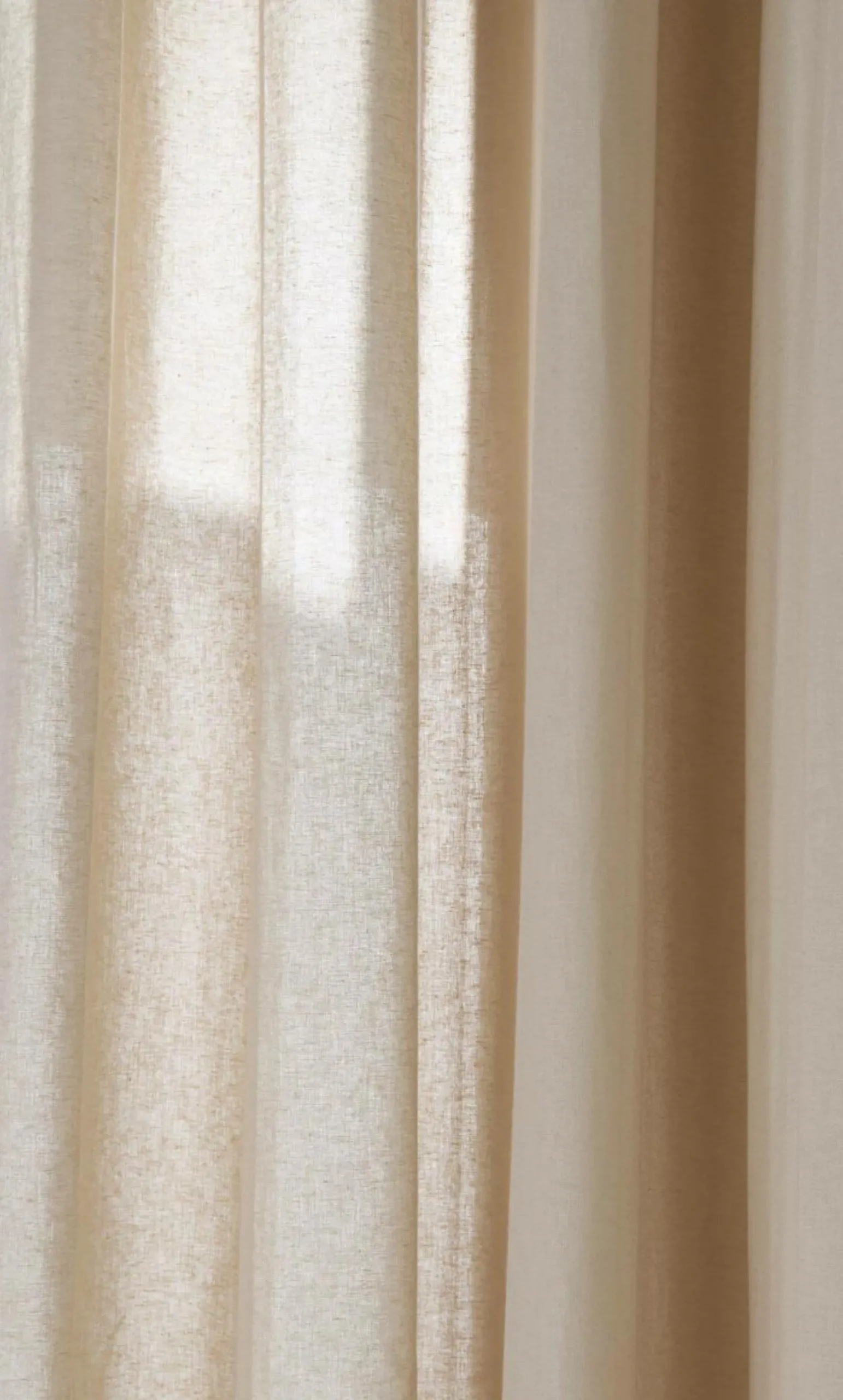 Rideaux Et Voilage|Rideaux Et Voilage>Camif Rideau coton Valentine - Lin