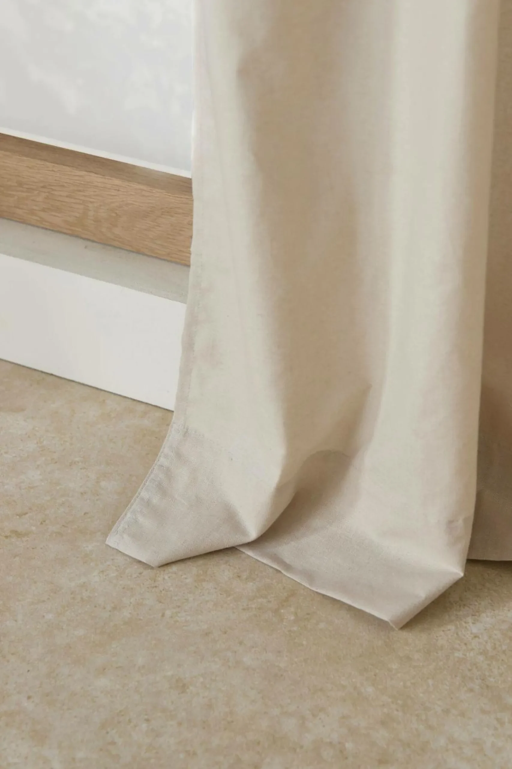 Rideaux Et Voilage|Rideaux Et Voilage>Camif Rideau coton Valentine - Lin