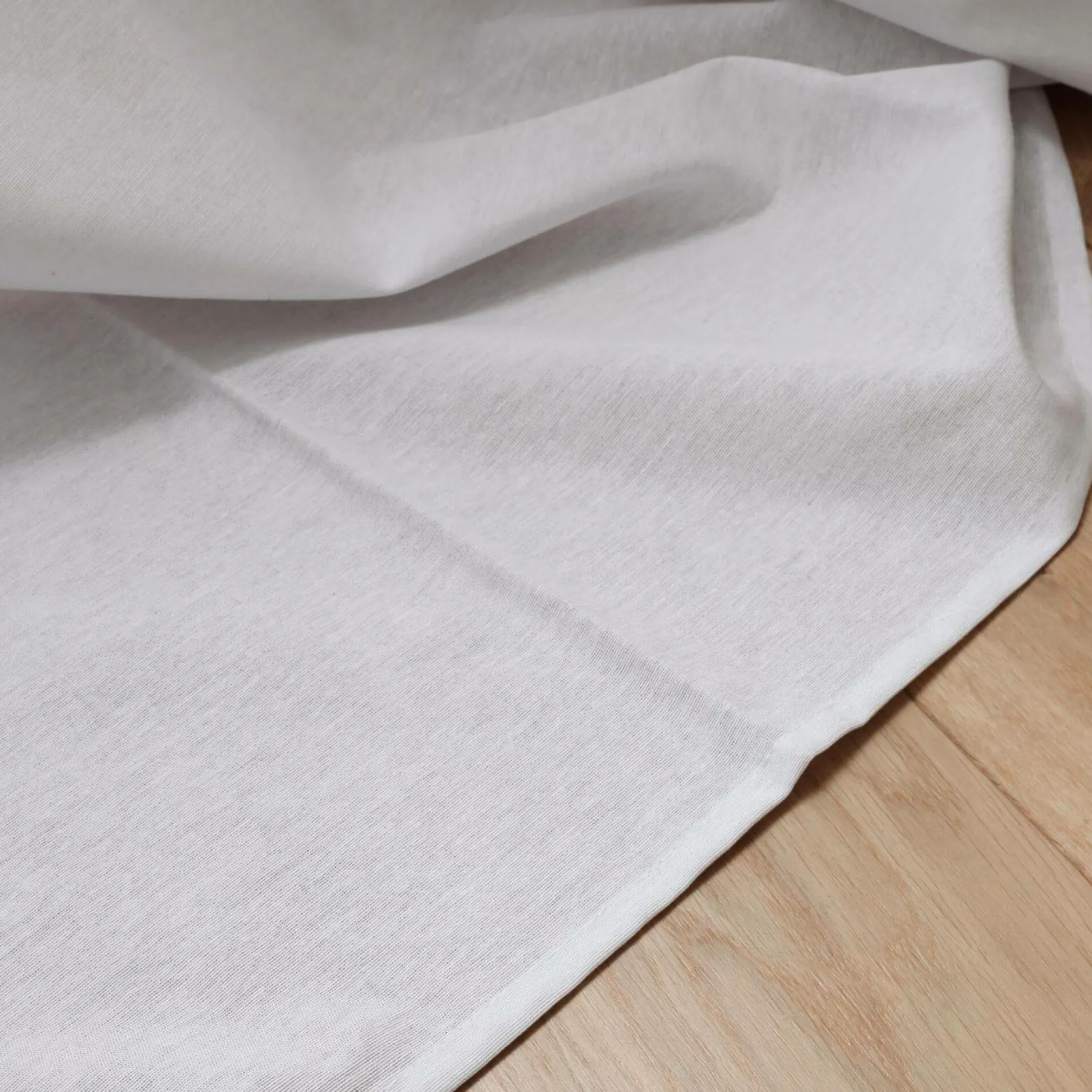 Rideaux Et Voilage|Rideaux Et Voilage>Camif Rideau recyclé Heva - Blanc