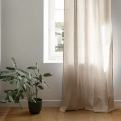 Rideaux Et Voilage|Rideaux Et Voilage>Camif Rideau recyclé Heva - Lin