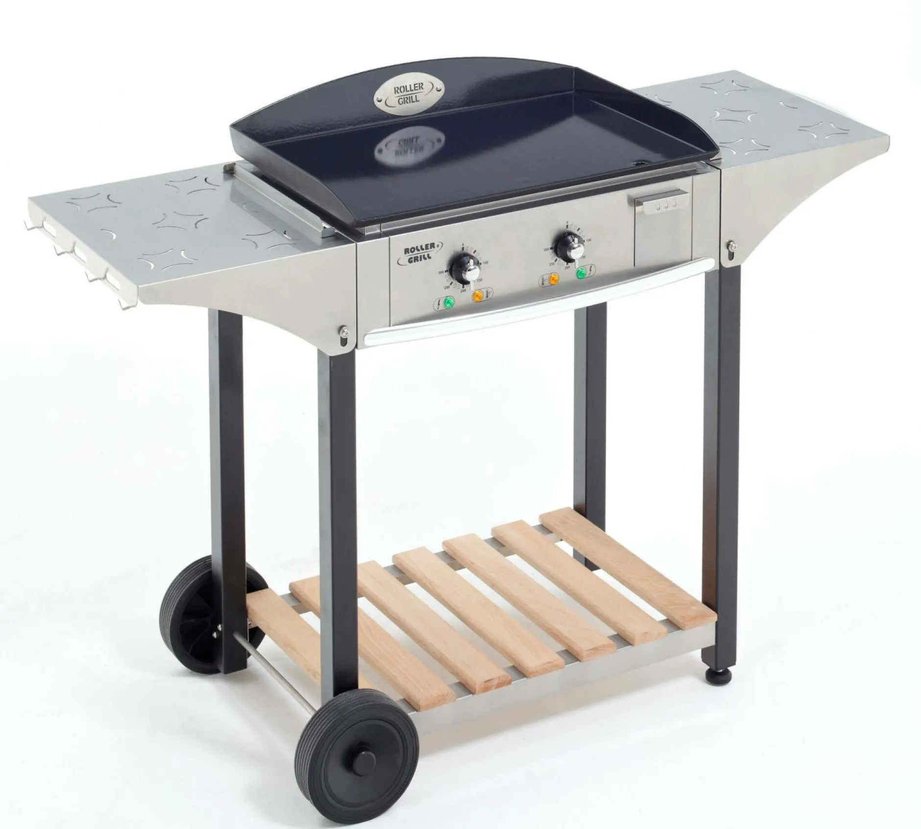 Ensembles Planchas Et Dessertes>Camif ROLLER GRILL Ensemble Plancha 600x400 gaz + desserte