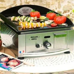 Planchas>Camif ROLLER GRILL Plancha 400x400 électrique