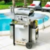 Accessoires Planchas Et Barbecues>Camif ROLLER GRILL Support essuie-tout et porte-condiments pour désserte CHPS400