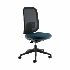 Chaises De Bureau>Camif SOKOA Siége Alaia dossier résille sans accoudoirs - Indigo