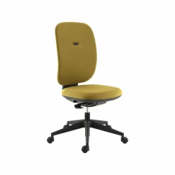 Chaises De Bureau>Camif SOKOA Siége Alaia dossier tapissé sans accoudoirs - Tournesol