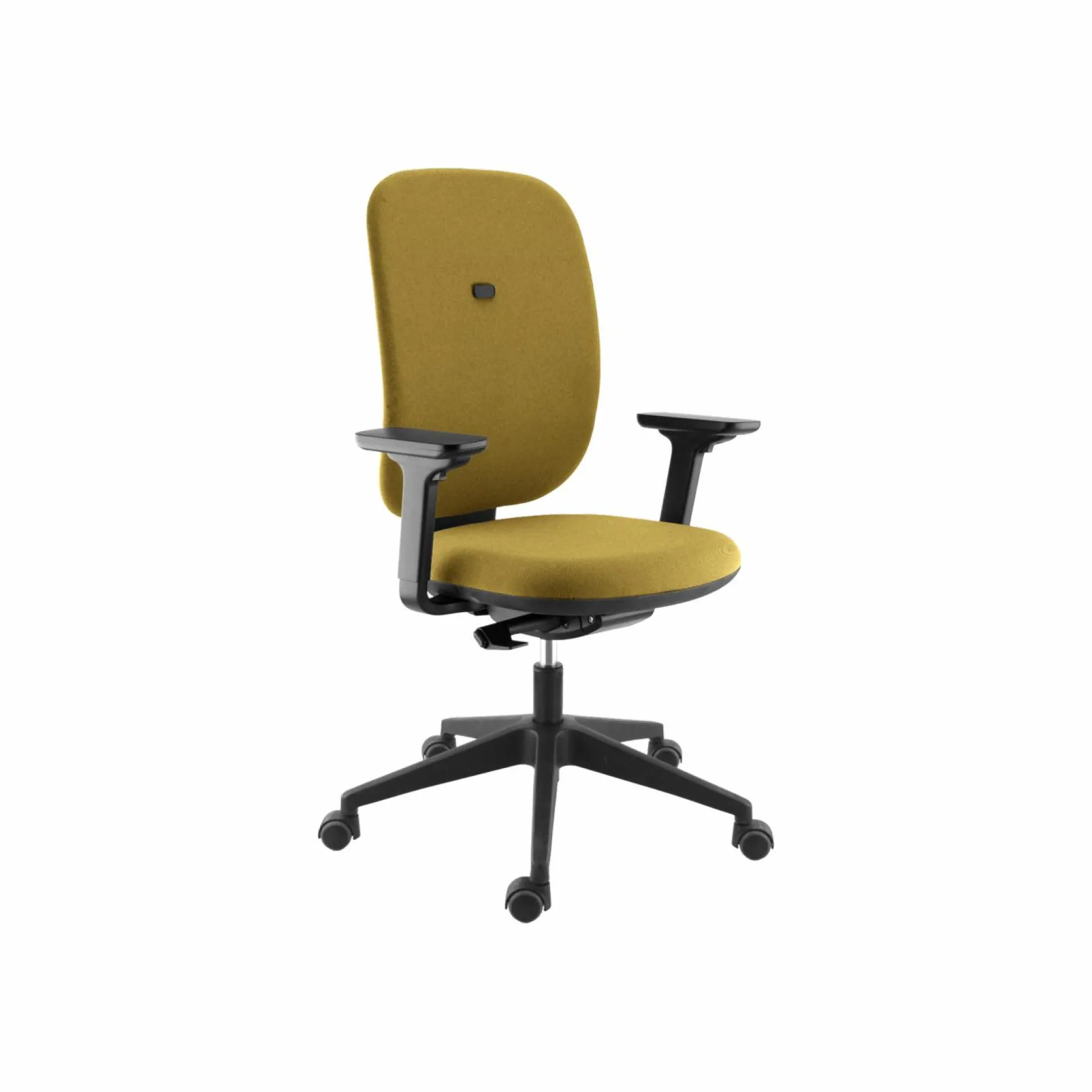 Chaises De Bureau>Camif SOKOA Siége Alaia dossier tapissé avec accoudoirs - Tournesol