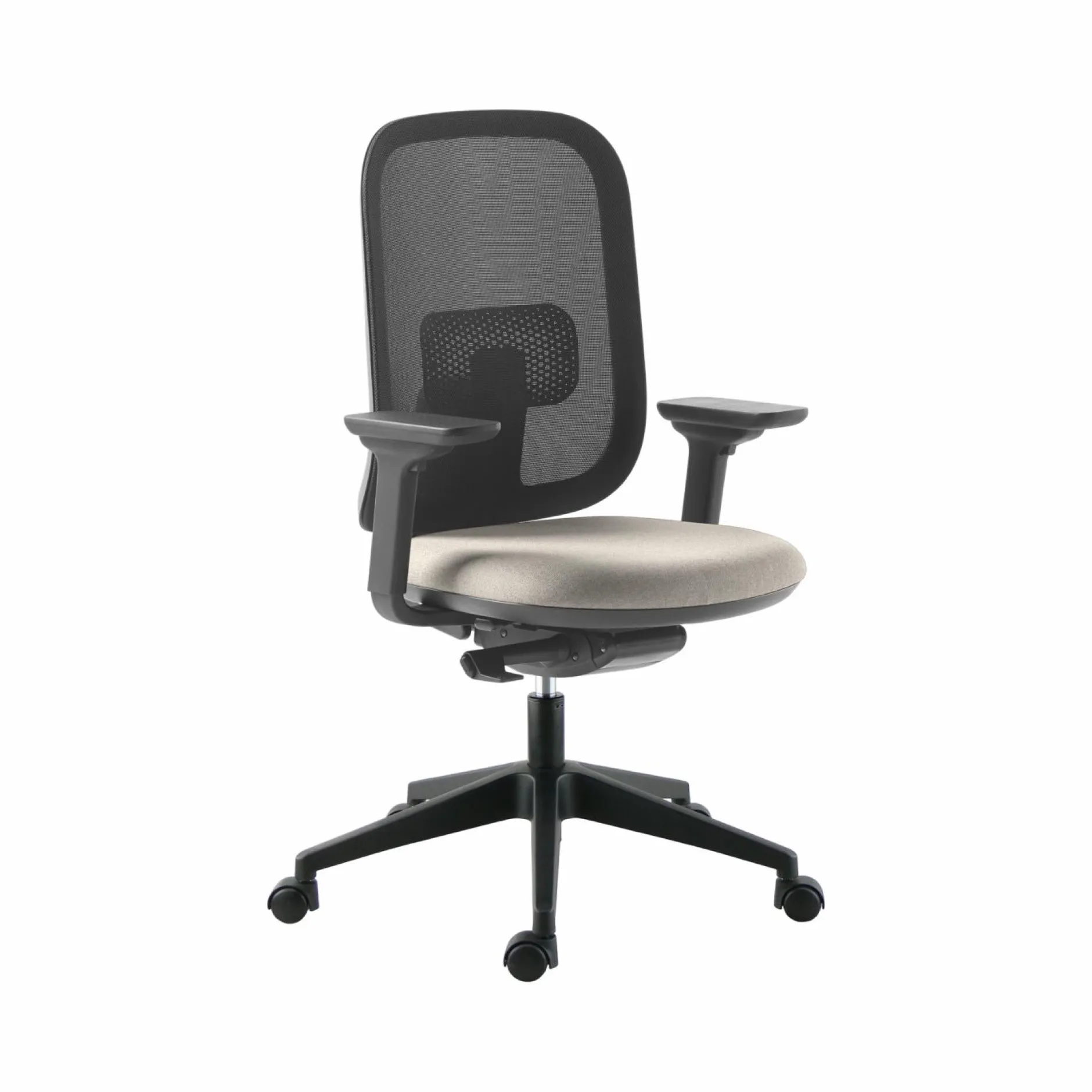 Chaises De Bureau>Camif SOKOA Siége Alaia dossier résille avec accoudoirs - Lin