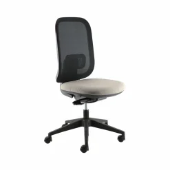 Chaises De Bureau>Camif SOKOA Siége Alaia dossier résille sans accoudoirs - Lin