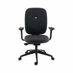 Chaises De Bureau>Camif SOKOA Siége Alaia dossier tapissé avec accoudoirs - Gris