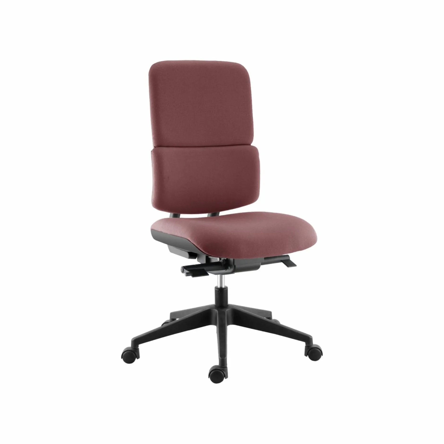 Chaises De Bureau>Camif SOKOA Siége Wi-Max sans accoudoirs - Lie de Vin