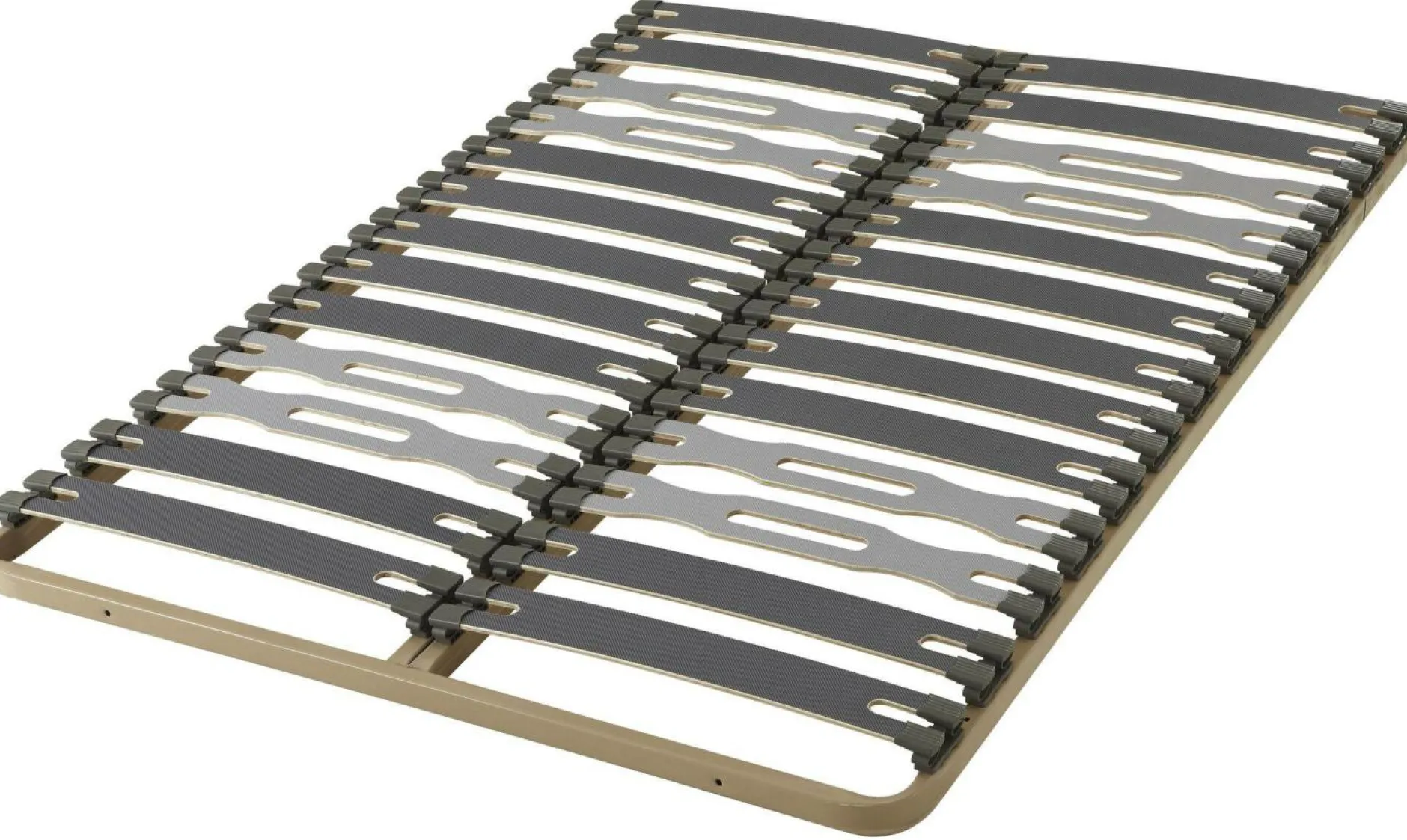 Sommiers 90 X 190 Cm|Sommiers 140 X 190 Cm>Camif Sommier cadre à latte 5 zones de soutien Ethan - 140 x 200 cm