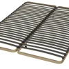 Sommiers 160 X 200 Cm|Sommiers 140 X 190 Cm>Camif Sommier cadre à lattes Evy - 2 x 90 x 200 cm