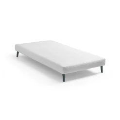 Sommiers 90 X 190 Cm|Sommiers 160 X 200 Cm>Camif Sommier et pieds Zohra et Raphaël - - 80 x 200 cm Anthracite