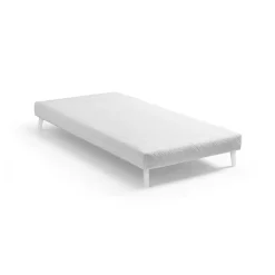 Sommiers 90 X 190 Cm|Sommiers 160 X 200 Cm>Camif Sommier et pieds Zohra et Raphaël - - 80 x 200 cm Blanc