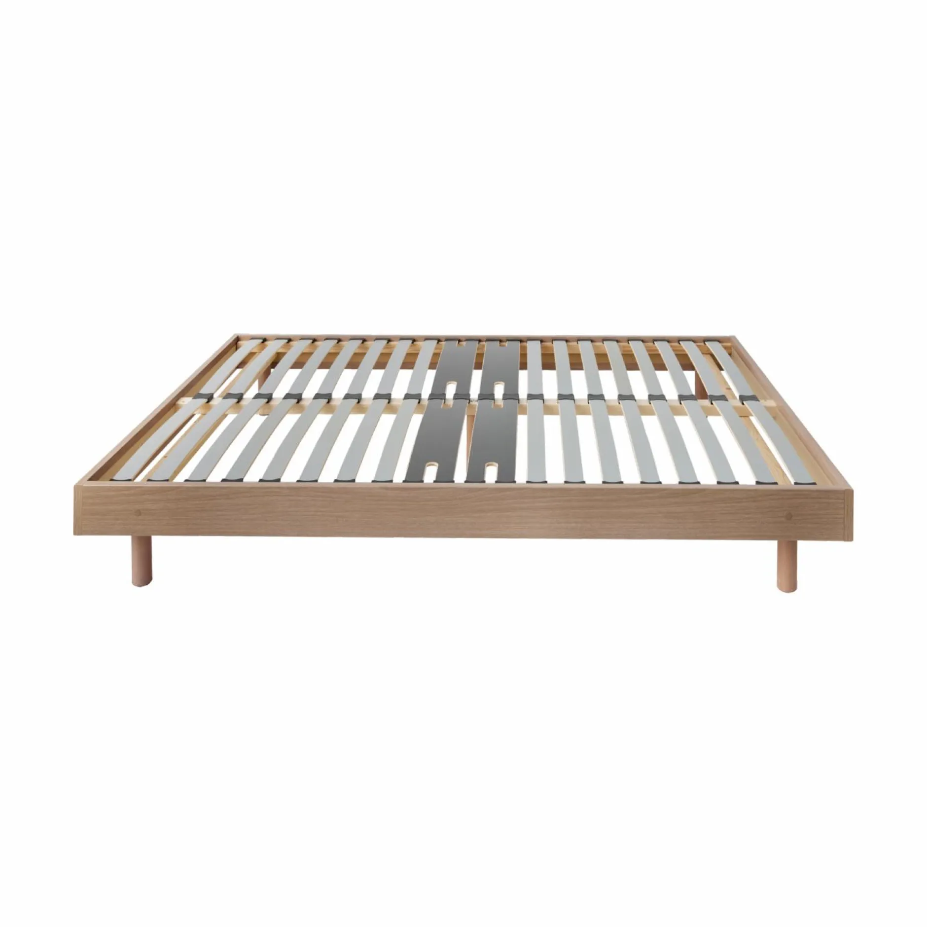 Sommiers 160 X 200 Cm|Sommiers 90 X 190 Cm>Camif Sommier kit décor bois Elian - - 140 x 190 cm Chêne Clair