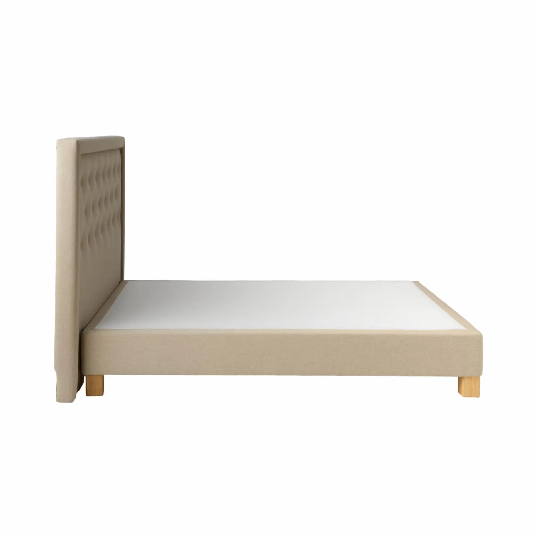 Ensembles 160 X 200 Cm|Ensembles 140 X 190 Cm>Camif Sommier tapissier et tête de lit Grand Hôtel - 140 x 200 cm