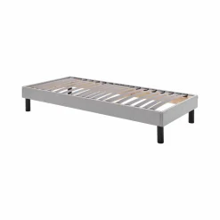 Sommiers 90 X 190 Cm|Sommiers 140 X 190 Cm>Camif Sommier tapissier livré en kit Marleau - - 80 x 200 cm Gris