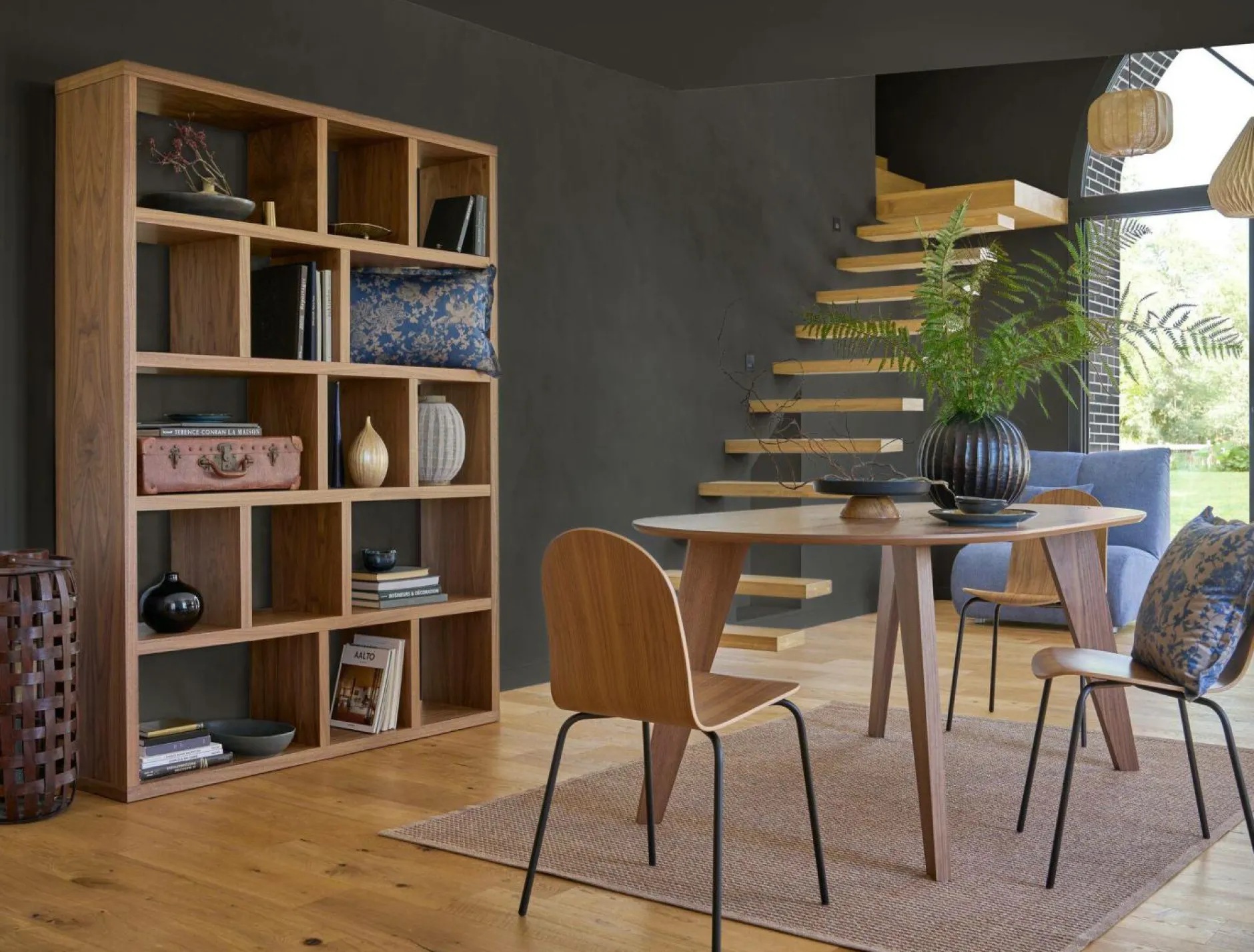 Tables À Manger|Tables>Camif Table à manger ovale bois 6 personnes Lago - Noyer