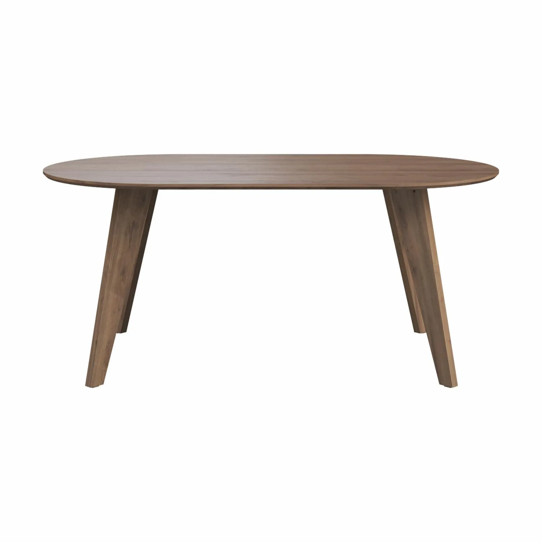 Tables À Manger|Tables>Camif Table à manger ovale bois 6 personnes Lago - Noyer