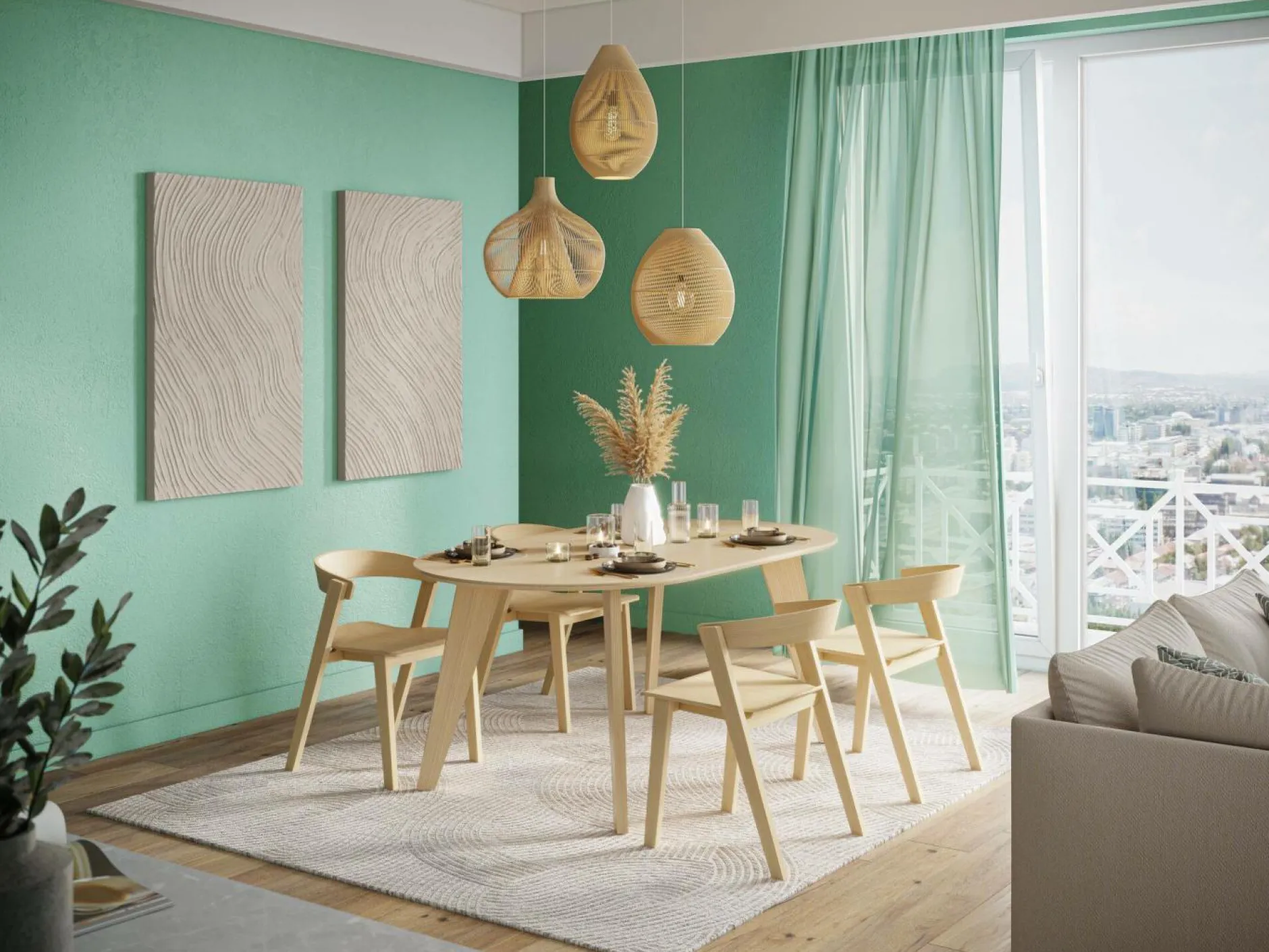 Tables À Manger|Tables>Camif Table à manger ovale bois 6 personnes Lago - Chêne