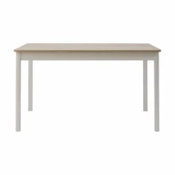 Tables À Manger|Tables></noscript>Camif Table à manger rectangulaire décor bois et blanc 4 personnes Adeline