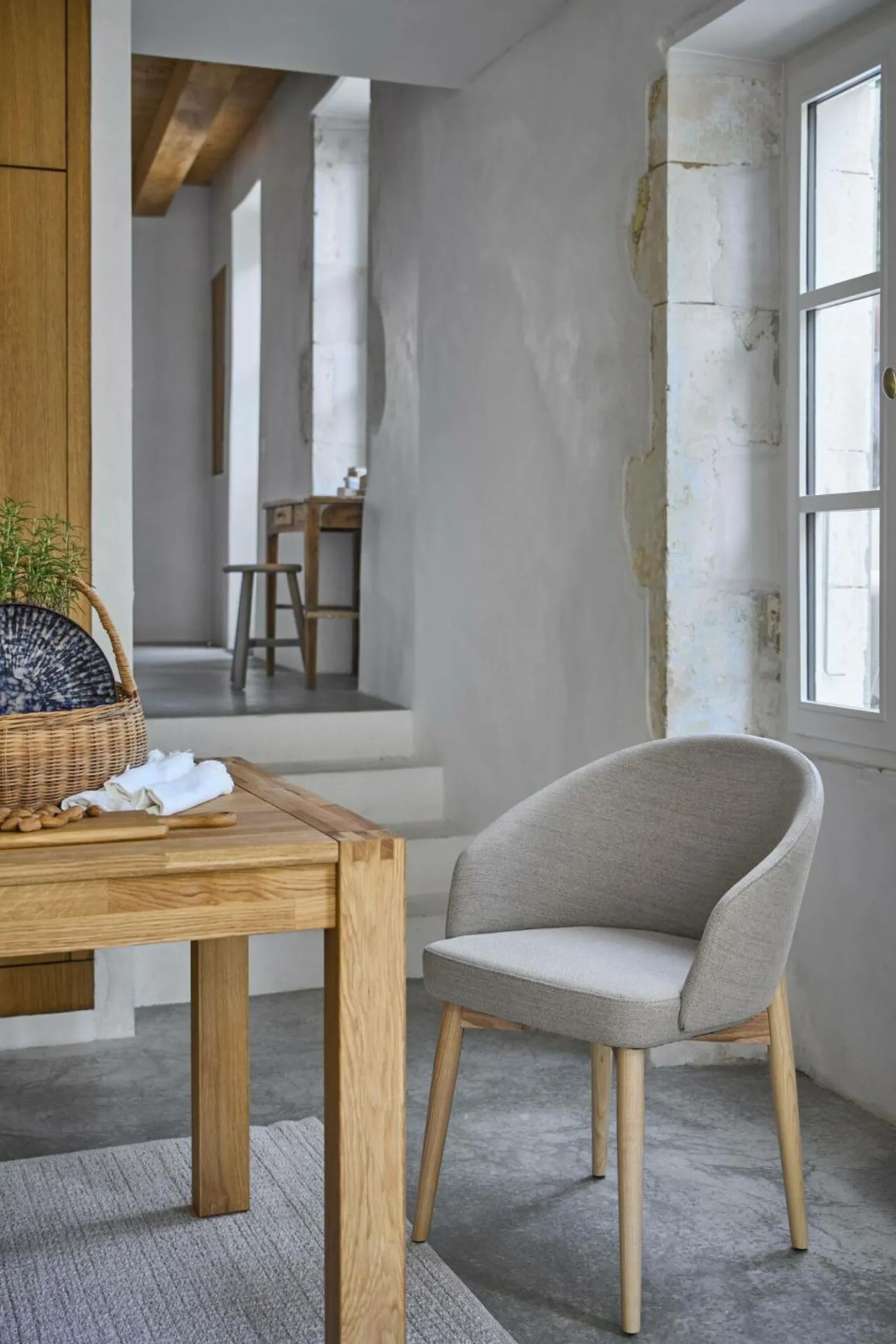 Tables À Manger|Tables>Camif Table à manger rectangulaire chêne massif 6 personnes avec rallonges en option Luminescence