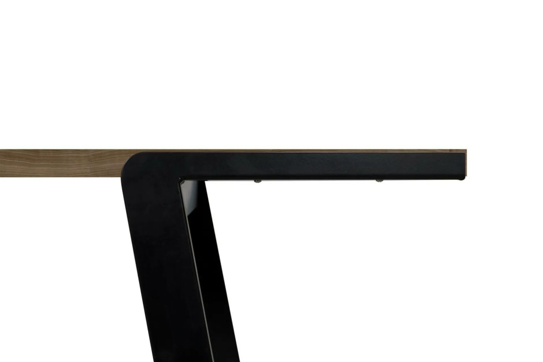 Tables À Manger|Tables>Camif Table à manger rectangulaire bois pieds métal noir 6 personnes Drift - Noir/Noyer