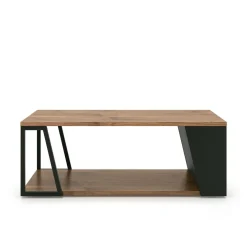 Tables Basses>Camif Table basse Albi - Noir/Noyer