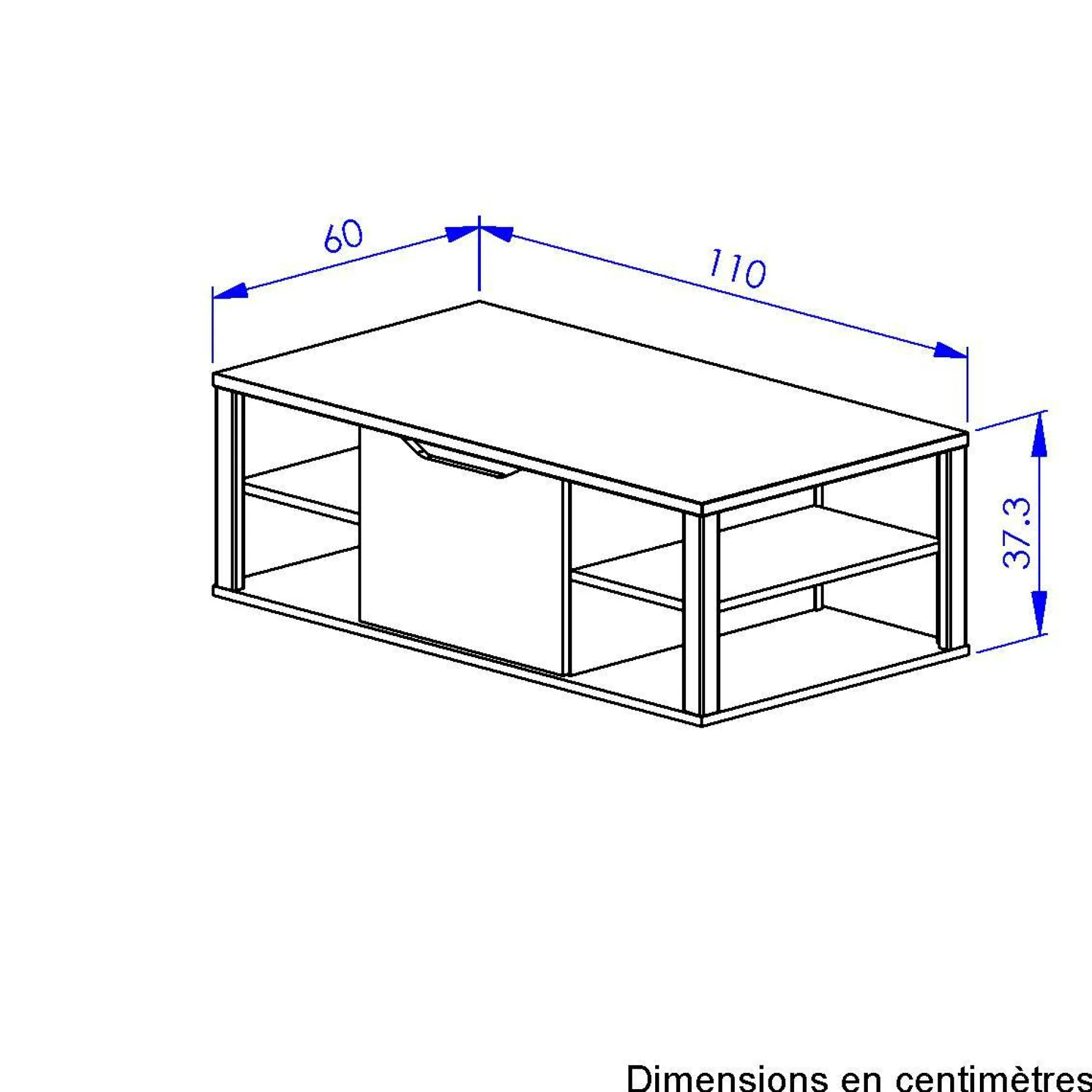 Tables Basses>Camif Table basse Georgie