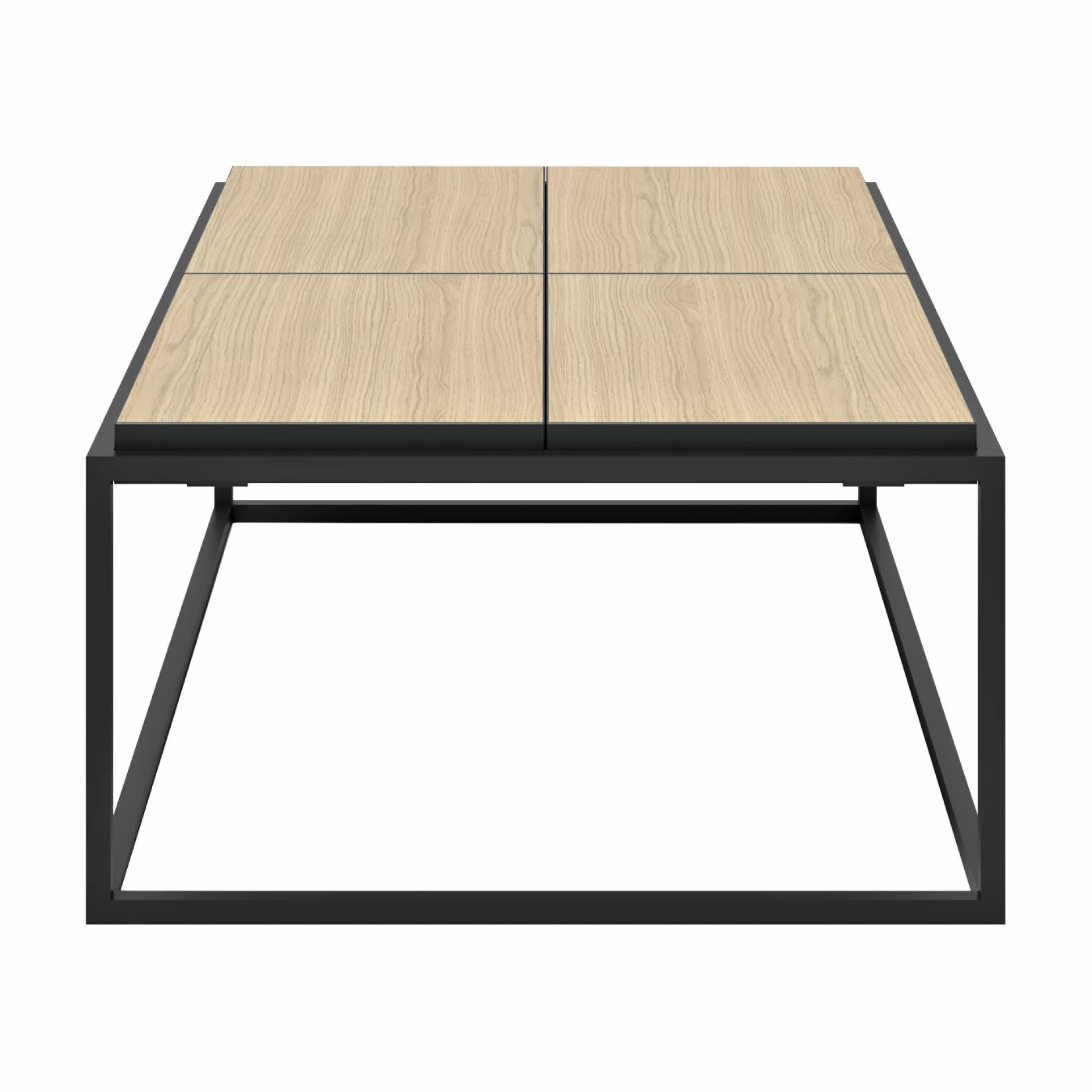 Tables Basses>Camif Table basse rectangulaire 4 plateaux Taline