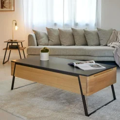 Tables Basses>Camif Table basse relevable Mona