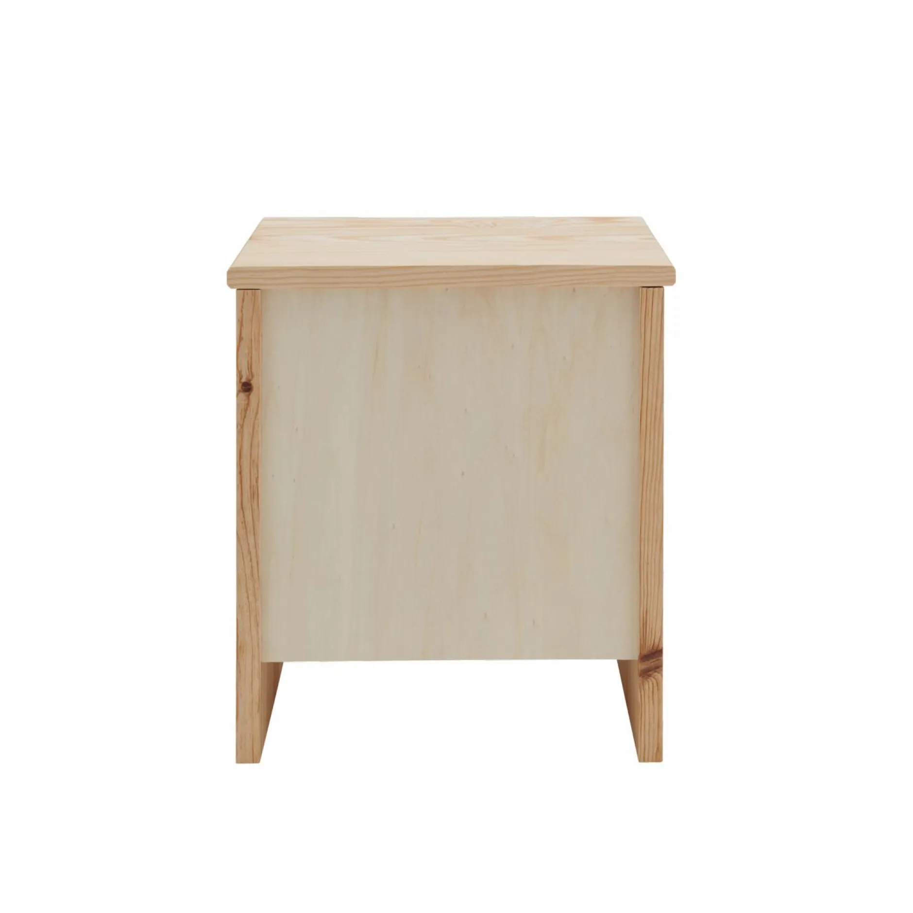 Tables De Chevet Enfant|Chambres Enfant>Camif Table de chevet 1 tiroir bois massif Iris - - Poignées Bois Brut