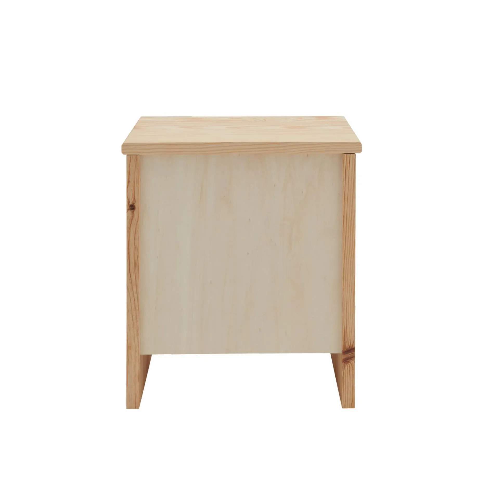 Tables De Chevet|Tables De Chevet>Camif Table de chevet 1 tiroir bois massif Iris - - Poignées Bois Naturel