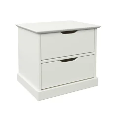 Tables De Chevet|Tables De Chevet>Camif Table de chevet 2 tirois bois massif Théa