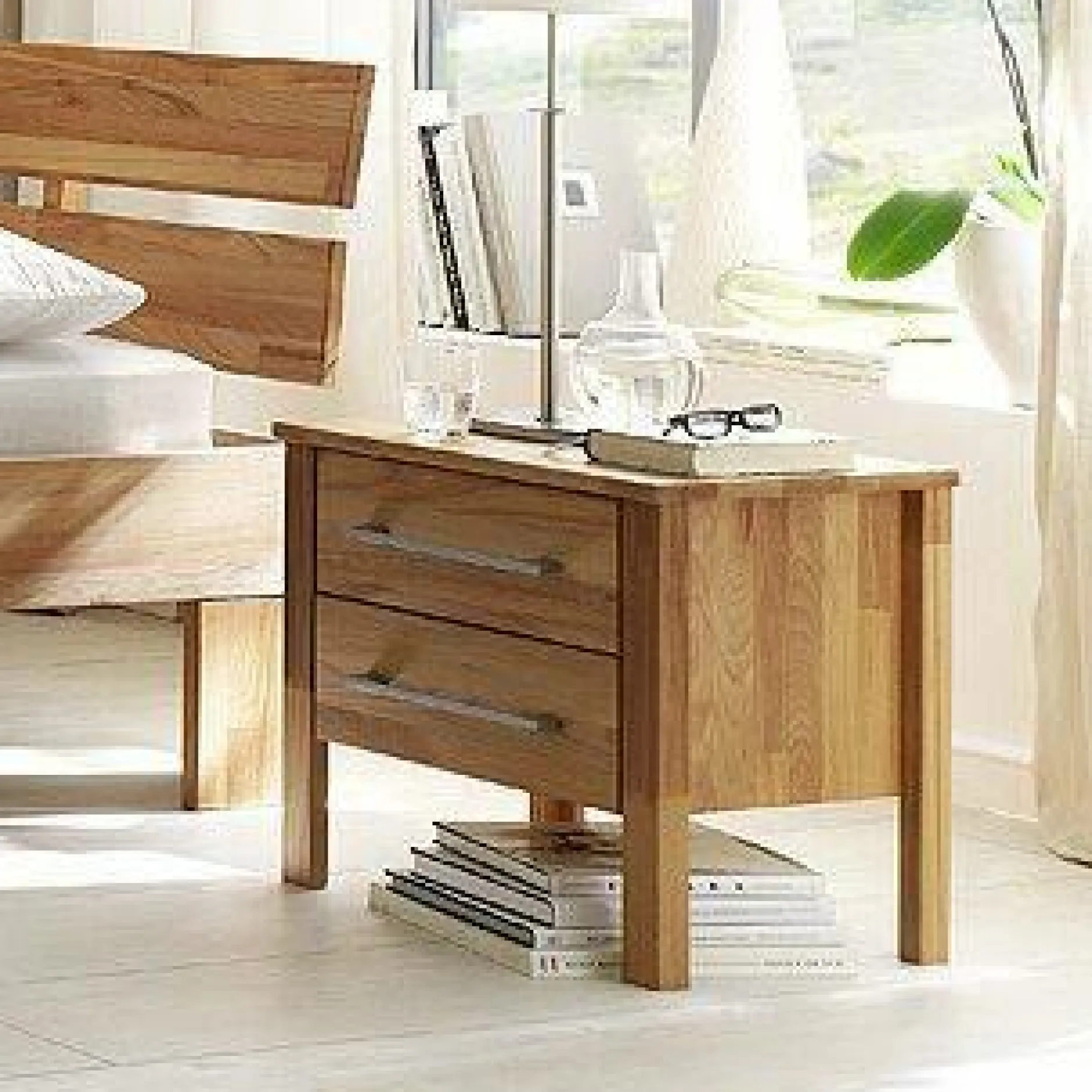 Tables De Chevet|Tables De Chevet>Camif Table de chevet chêne massif Charly