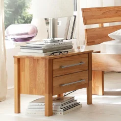 Tables De Chevet|Tables De Chevet>Camif Table de chevet hêtre massif Charly