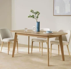 Tables À Manger|Tables>Camif Table rectangulaire extensible Agatha - Chêne