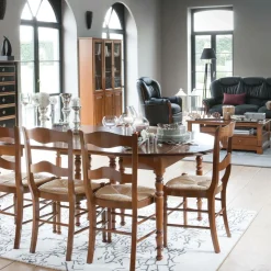 Tables À Manger|Tables>Camif Table ronde à volets Ø 115 Léonnie, chêne - 2 allonges