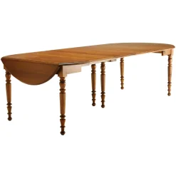 Tables À Manger|Tables></noscript>Camif Table ronde à volets Ø 115 Léonnie, chêne - 2 allonges