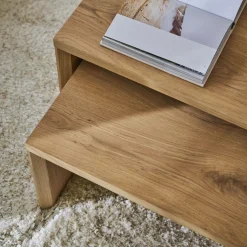 Tables Basses></noscript>Camif Tables gigognes bois Albin