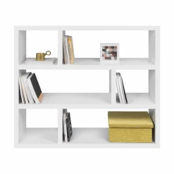 Etagères>Camif Étagère basse Dublin - Blanc