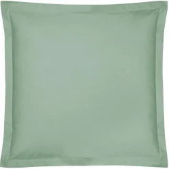 Taies D'Oreiller>Camif Taie coton bio Fil & Sens - - Taie d'oreiller 65 x 65 cm Vert d'Eau