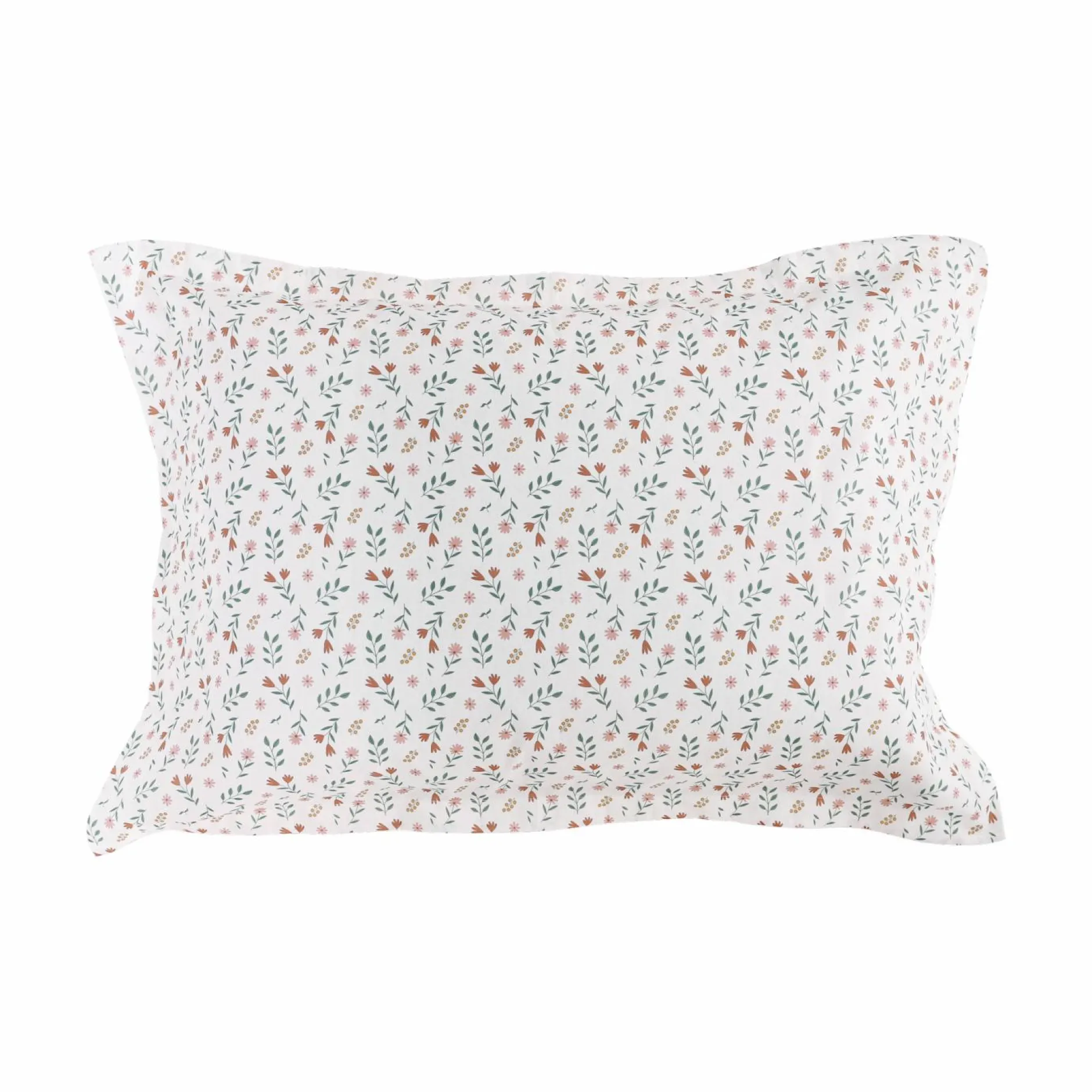 Taies D'Oreiller>Camif Taie d'oreiller coton bio Verlaine - - 50 x 70 cm Blanc