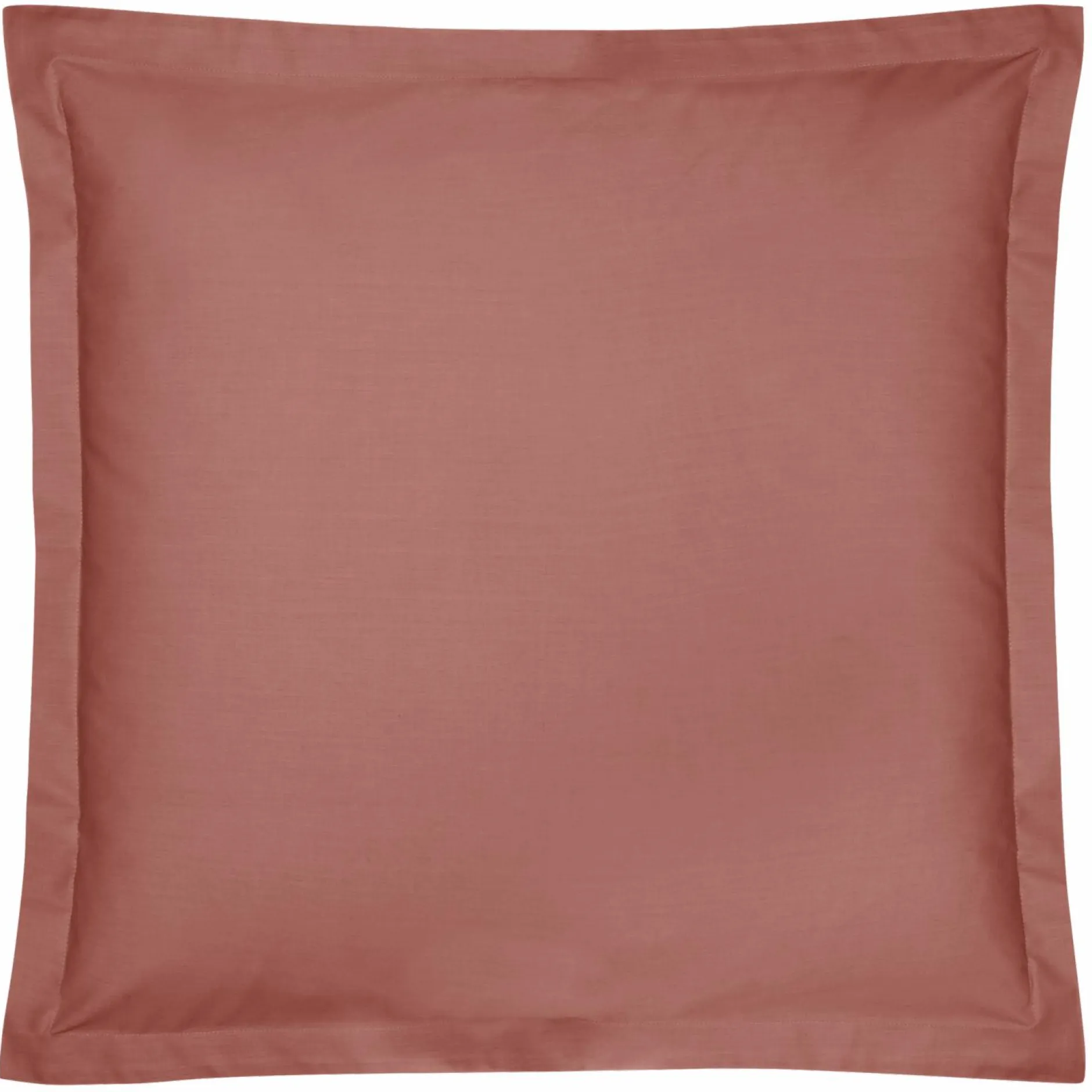Taies D'Oreiller>Camif Taie d'oreiller coton bio Fil & Sens - - Taie d'oreiller 65 x 65 cm Terracotta