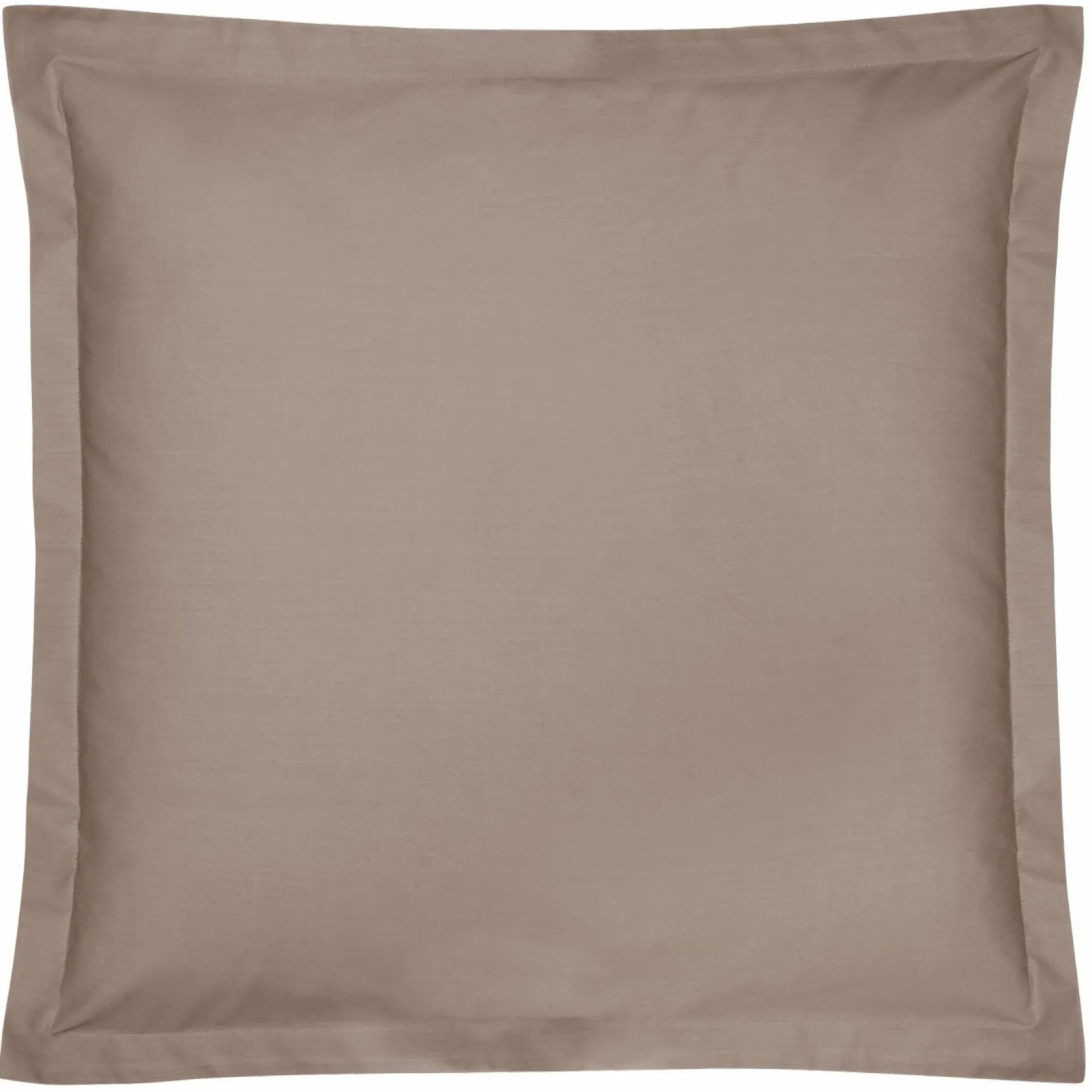 Taies D'Oreiller>Camif Taie d'oreiller coton bio Fil & Sens - - Taie d'oreiller 65 x 65 cm Taupe