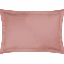 Taies D'Oreiller>Camif Taie d'oreiller coton bio Fil & Sens - - Taie d'oreiller 50 x 75 cm Rose des Sables
