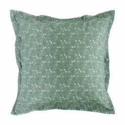 Taies D'Oreiller>Camif Taie d'oreiller coton bio Verlaine - - 65 x 65 cm Céladon