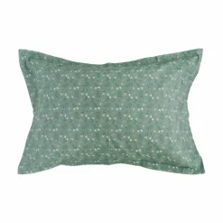 Taies D'Oreiller>Camif Taie d'oreiller coton bio Verlaine - - 50 x 70 cm Céladon