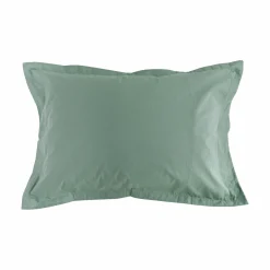 Taies D'Oreiller></noscript>Camif Taie d'oreiller coton bio Verlaine - - 50 x 70 cm Céladon